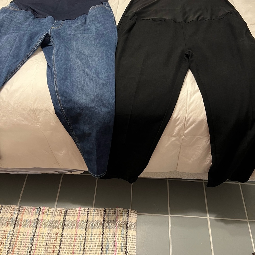3 pair XL Maternity pants